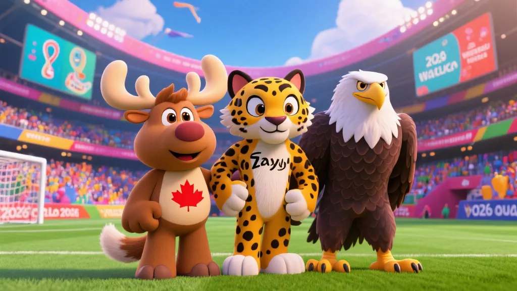 揭秘2026世界杯吉祥物：Maple、Zayu与Clutch背后的文化密码与狂欢寓意